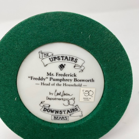 Department 56 The Upstairs Bears Mr. Frederick Head of Household Collectible - Picture 3 of 4